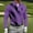 Purple, variant on Fznquz Blue Golf Polo Golf Long Sleeve Collared Cotton Shirt Pullover Regular Fit Casual Mens Clothes Trendy