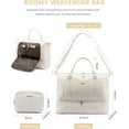 thumbnail image 3 of Travel Weekender Bags for Women,Carry on Duffle Bag with Shoe Compartment,Overnight Personal Item Bags,Hospital Bag, 3 of 8