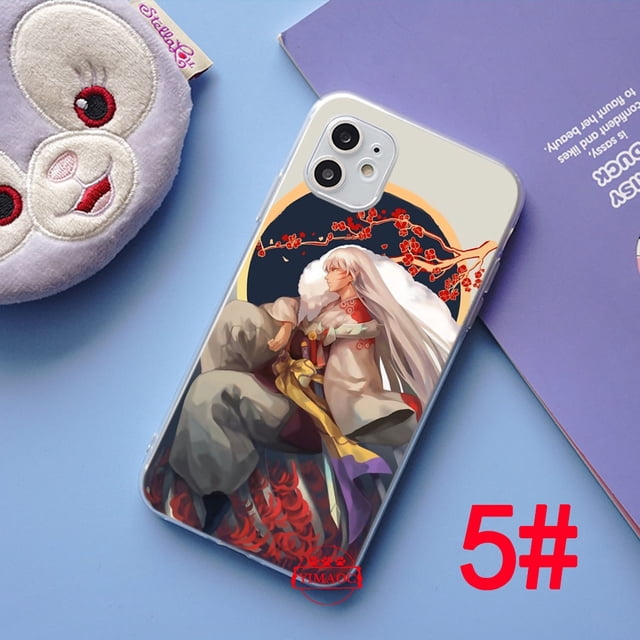 Huawei Nova 2i 3i 5t P20 Pro P30 Lite Y6 Y6P Y7 Funda Blanda 31HD Inuyasha Sesho Pastillas