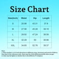 thumbnail image 3 of Women Lace Trim Wide Leg Pants Summer Casual Cropped Drawstring Elastic Waist Lightweight Trousers with Pockets, L, 3 of 6