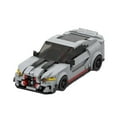 thumbnail image 3 of MOC BMW M4 CSL coche de carreras - 377pcs bloques de construcción serie de velocidad, creativo ladrillos juguete para la exhibición, cuento de historias y edición especial de regalo, 3 of 4