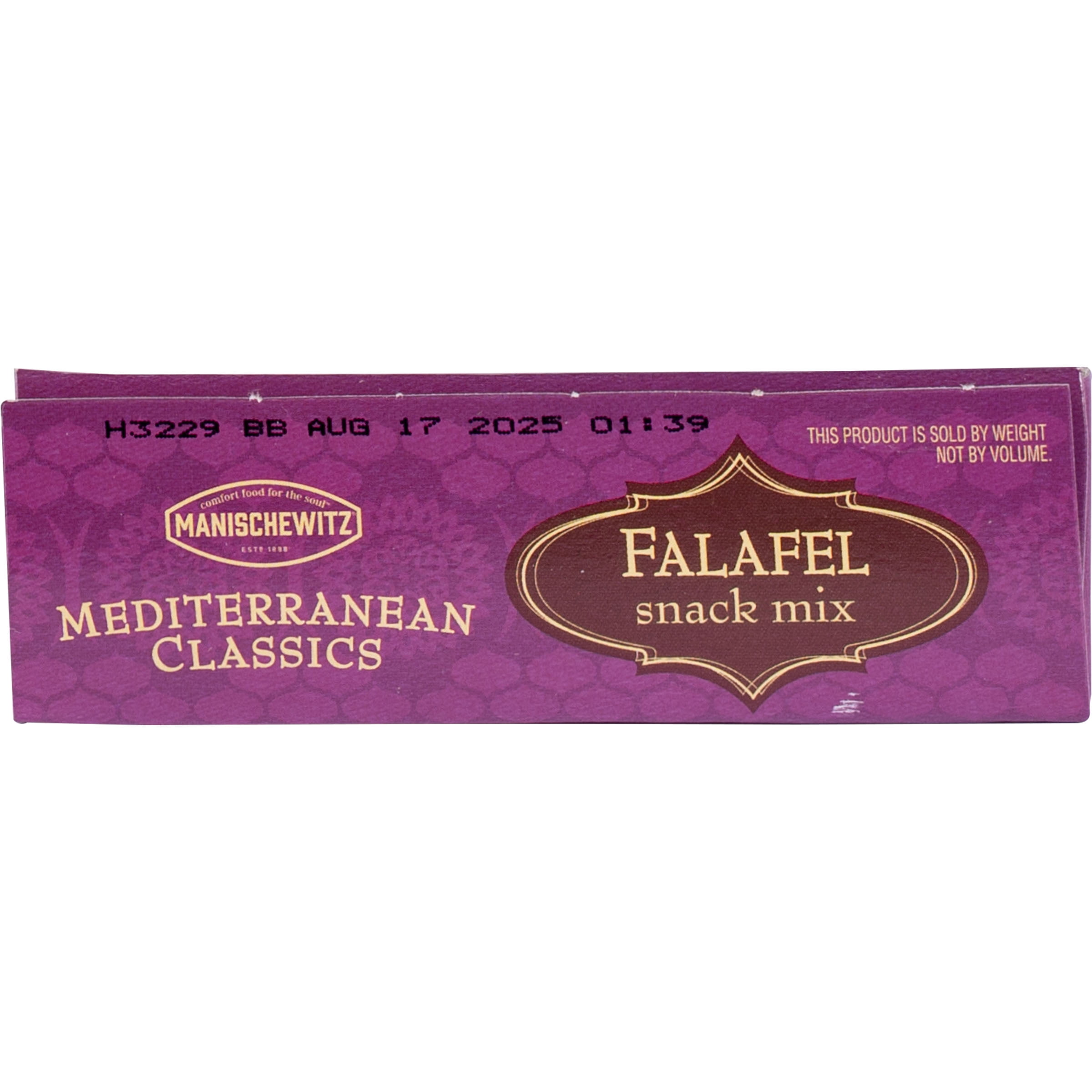 (3 pack) Manischewitz Falafel Meiterranean Snack Mix, 6.4 Oz