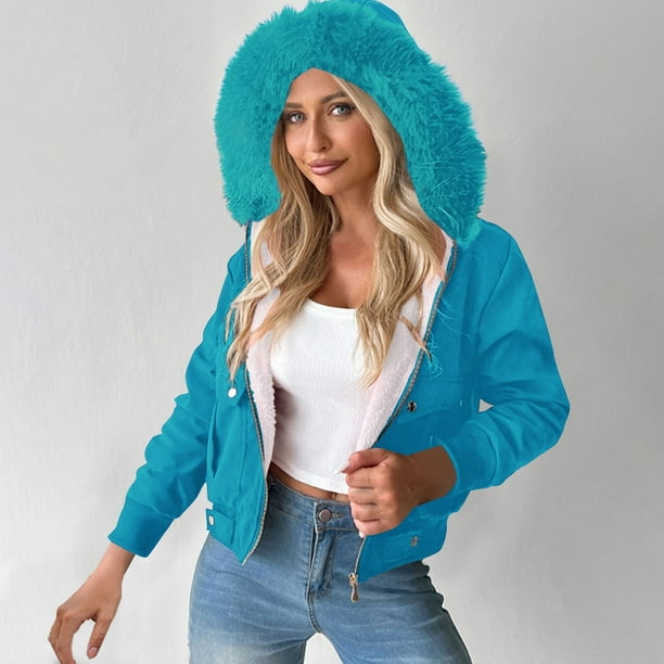 Chaquetas y abrigos casuales con capucha de manga larga para mujer, abrigos casuales cálidos de manga larga, sudaderas con capucha, chaquetas, abrigos con bolsillos, abrigos para mujer