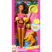 Barbie - Mattel Barbie Paddling Taffy Pups (aa)