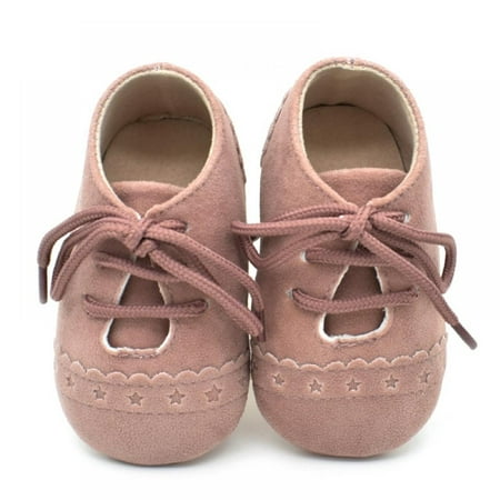 

Newborn Baby Fashion Shoes Cute Scrub Star Baby Girl Shoes First Walkers 0-18 Months