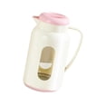 thumbnail image 4 of Jarra de agua, recipiente hermético para bebidas frías, jarra de agua, tetera, hervidor con tapa. Rosa, 4 of 9