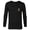 Black, variant on Disney Mickey Mouse Classic Small Pose - Long Sleeve T-Shirt for Men- Customized-Athletic Heather