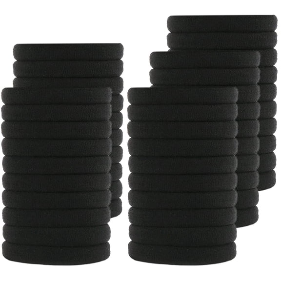 Soft Elastic Hair Ties for Adults and Girls Gentle Ponytail Holders Curly Hair Accessories No Damage Scrunchies