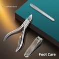 thumbnail image 5 of Manicure Set 11 in 1 Stainless Steel  Clippers for Men,Manicure Kit for Women,  Kit, Clipper Set,Personal Care Tools, 5 of 6
