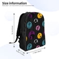 thumbnail image 4 of Goofa The Nightmare Before Christmas Pattern Large Capacity Backpack – Padded Laptop Compartment, Ergonomic Design for School, Work, Travel, and Outdoor Activities, 4 of 8
