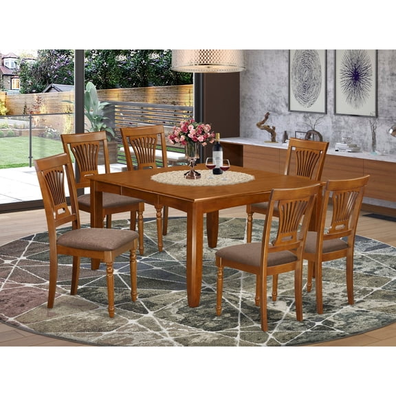 Parfait 7 Piece Empire Dining Table Set