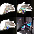 thumbnail image 5 of Prismas de corazón de cristal de 3 piezas para candelabro, ventana, jardín, boda, decoración de fiesta, 5 of 5