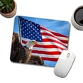 thumbnail image 3 of Eagle And American Flag USA United States Mouse Pad Low Profile Gaming Mat, 3 of 7
