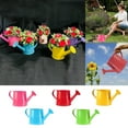 thumbnail image 3 of Garden Watering Can, Outdoor Metal Watering Can, Cute Mini Watering Can, Fuchsia 1 Pc, 3 of 3