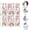 thumbnail image 4 of Fairy Princess Mushroom Pattern Blanket,Comfortable Soft Flannel Throw Blanket,All Season,Warm Lightweight Blankets for Sofa Bed Couch Living Room Chair,30"x40", 4 of 4