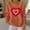 a6044_Orange, variant on Vetsdori Valentine Sweatshirts for Women Pullover Valentine's Days Shirts Spring Gifts for Girlfriend Womens Sweatshirts Casual