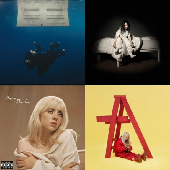 Hit Me Hard & Soft & When We All Fall Asleep, Where Do We Go? & Happier Than Ever (X) & Dont Smile At Me [CD Bundle]