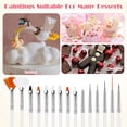 thumbnail image 4 of Lsupdaol 30 Pcs Cake Decorating Brushes Cake Painting Brushes Food Paint Multiple Function Fondant Cookie DIY Tool Set Icing Pastry Tool for Baking, 4 of 7