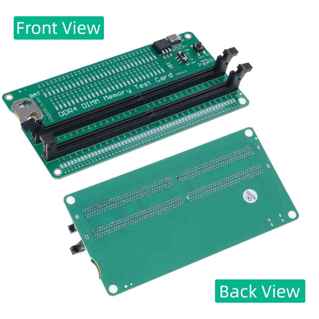 DDR4 DIMM Memory Tester DDR4 Memory Test Card with LED Indicators Desktop Computer for Desktop Computer DDR4