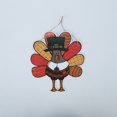 thumbnail image 4 of Zhuashum Outdoor Thanksgiving Day Decorations Turkey Door Sign Decor Wooden Wreath Front Door Hanger Yard Farmhouse Home Gobble Sign Rustic Autumn Sunflowers Pumpkins Party Decor D, 4 of 8