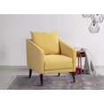 thumbnail image 1 of Topline Home Furnishings Fauteuil d'appoint jaune, 1 of 4