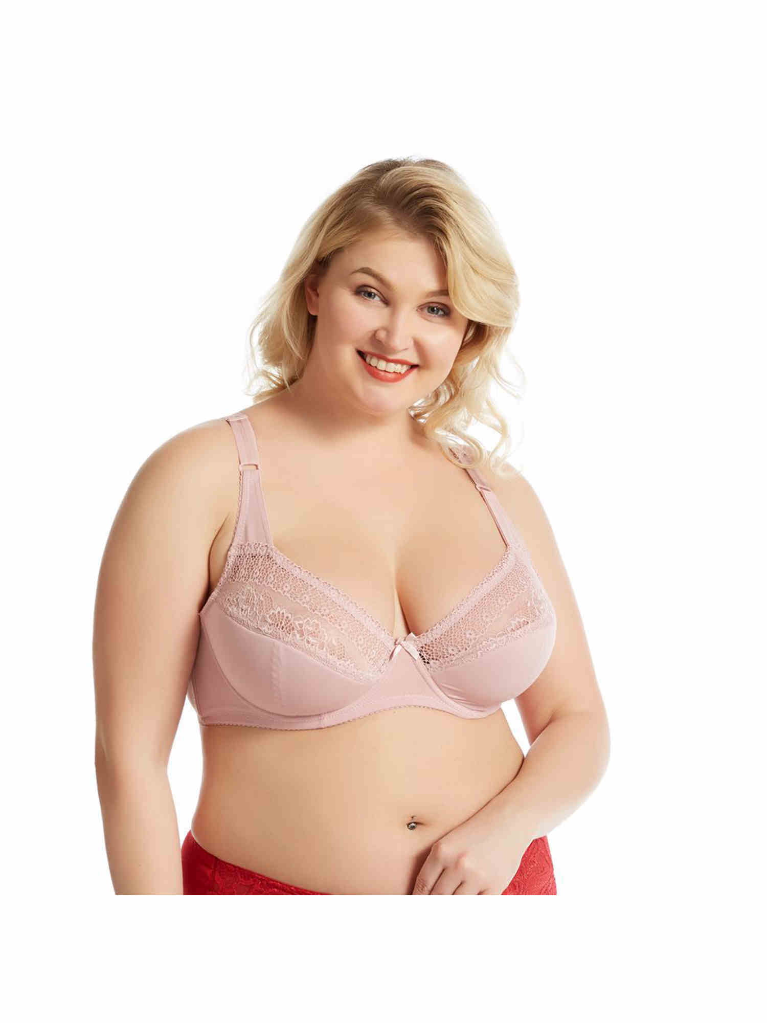 frugter succes flicker Lionstill Women's Plus Size Lace Push Up Bra G Cup - Walmart.com