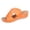 Orange, variant on Butterfly Orthotic Arch Support Wedge Slippers Open Back Dress Sandals for Women 2026 Beach Summer Casual Comfortable Leather Platform Slip on Mid Heels Walking Slides Wine Size 9