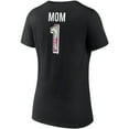 thumbnail image 3 of Women's Fanatics Black Pittsburgh Penguins Team Mother's Day V-Neck T-Shirt, 3 of 3