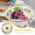 thumbnail image 3 of Household Vintage Soup Basin Enamel Washbasin Storage Basin Kitchen Gadget, 3 of 3