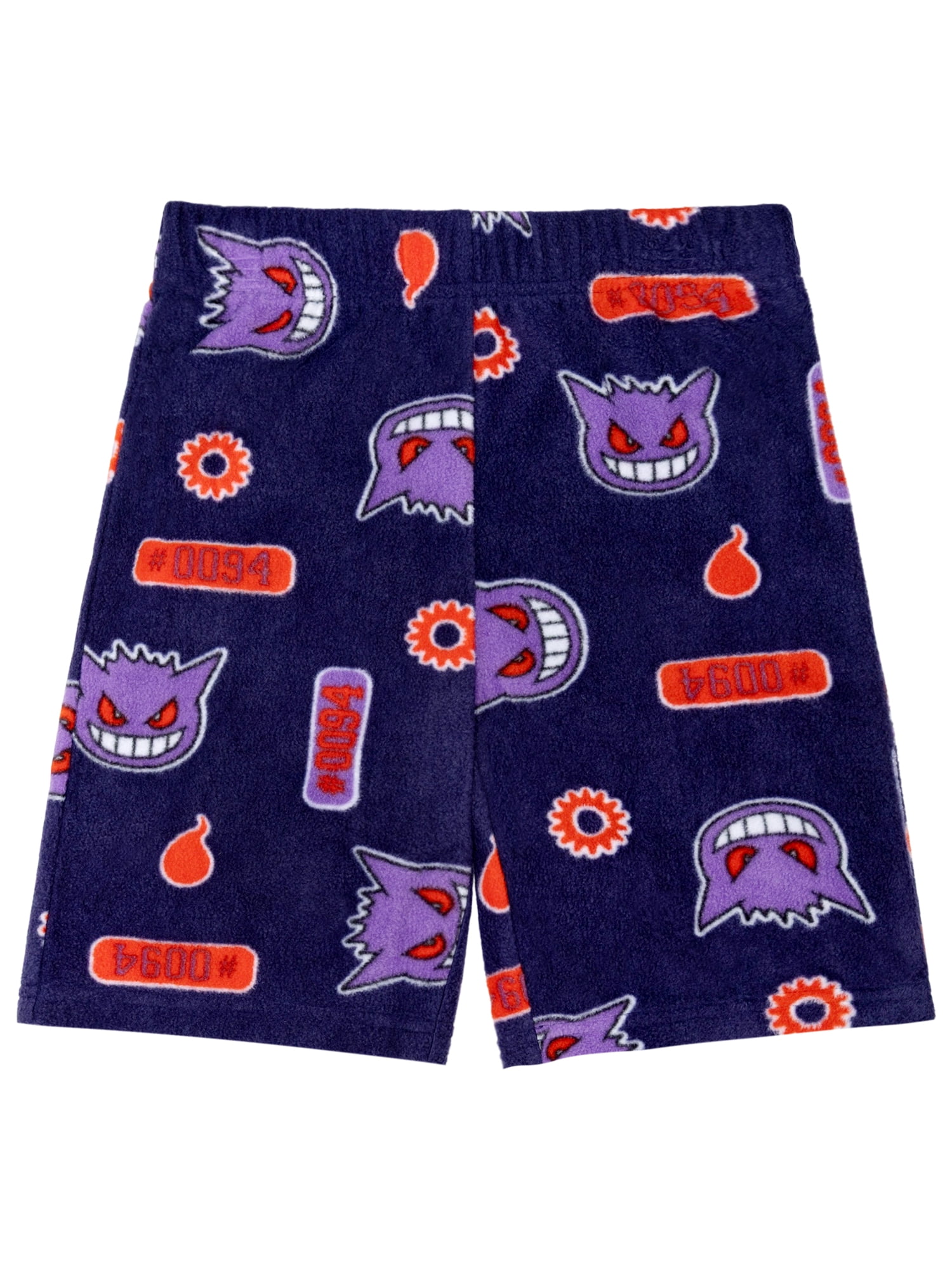 Pokemon Boys Tween Long Sleeve Top and Short Pajama Set, 2-Piece, Sizes 4-12