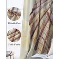 thumbnail image 3 of Coastal Seashells Blackout Curtains for Bedroom Living Room Darkening Curtains 96 Inches Long Ocean Beach Nautical Marine Life Window Curtain 2 Panels Set Window Treatment Grommet Drapes 52"x96", 3 of 9