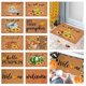 thumbnail image 4 of ¡Ofertas especiales! Alfombra para dormitorio, decoración del hogar, felpudo decorativo de Acción de Gracias de otoño, estilo granja, felpudo a cuadros de búfalo otoñal, antideslizante, para, 4 of 4