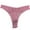 Pink, variant on SnZhen Thongs for Women Women's Panties Lace Seamless Low Waisted Ladies Thongs Physiological Underpants