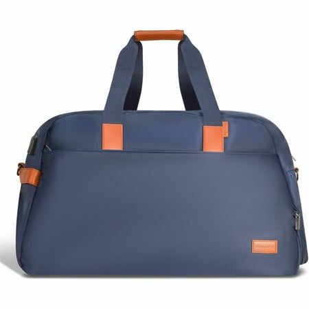 Champs Vintage Carrying Case (Duffel) for 11 to 15.6 Notebook Tablet Glasses Travel Shoes Navy