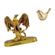 thumbnail image 5 of Escultura,Estatua de resina,figura decorativa para el hogar.,Figura de pájaros,Figura de pájaro dorado,decoración del hogar,estatua de animal,Estatuas decorativas de pájaros pequeños como, 5 of 7