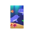 thumbnail image 2 of MKHERT Dolphins Bath Towel Hand Towel Shower Towel Washcloth 16x28 inch, 2 of 3