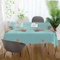 thumbnail image 3 of Yayeee Tablecloths 54" x 72" Rectangle Wrinkle Resistant Party Table Cover, Capybara Splash, 3 of 8