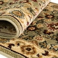 thumbnail image 6 of Rugs.com Pioneer Collection Rug – 10 Ft Runner Green Medium-Pile Rug Perfect For Hallways, Entryways, 6 of 9