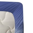 thumbnail image 3 of Ambesonne Landscape Fitted & Top Sheet Set with Sham, Cactus Spined Leaves, Blue Green, 3 of 4