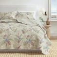thumbnail image 6 of Great Bay Home Tropical Palms Reversible King / California King Cotton Quilt Set, 6 of 6