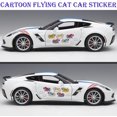thumbnail image 2 of LAICAIW 10 PCS Cat Car Stickers,Scratch Cat Vinyl Car Sticker,Cute Cats Scratch Cover Funny Bumper Decal,Cartoon Cat Car Sticker for Cars,Truck,Motorcycle,Windows,Refrigerators,Laptops, 2 of 7