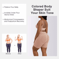 thumbnail image 4 of Wish Women's Yoga 2 Piece Seamless Workout Outfits Running Crop Top Gym High Waist Sport Shorts Set Size L S002, 4 of 5