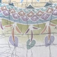 thumbnail image 6 of NOVICA Artisan Handmade Cotton Batik Tunic Top with Colorful Designs from Thailand Clothing White Multicolor Tunics Painted ' Batik Style', 6 of 8