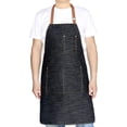 thumbnail image 1 of Delantal de mezclilla con múltiples bolsillos unisex ajustables para cocina, manualidades, cocina, negro Sailing Electrónica, 1 of 4