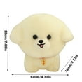 thumbnail image 3 of Gqtwoy Simulated Puppy Cute Pet Dog Doll, Soft Plush Toy, Reusable Hugging Companion, Ideal Gift for Family and Friends, Perfect for Birthdays and Carnivals, Adorable Stuffed Animal, 3 of 6