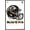 Barnwood Framed Version, variant on NFL Baltimore Ravens - Drip Helmet 20 Wall Poster with Push Pins, 14.725" x 22.375"