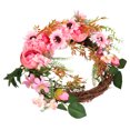 thumbnail image 2 of Corona De Flores, Corona De Puerta Segura E Insípida, Coronas Decorativas Para Casas, Vallas, Jardines ANGGREK GA3115, 2 of 8