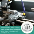 thumbnail image 5 of Uxcell Aluminum Alloy Handwheel 60mm OD 19mm Bore Machine Tool Hand Wheel for Milling Machine Lathe, Silver Tone, 5 of 6