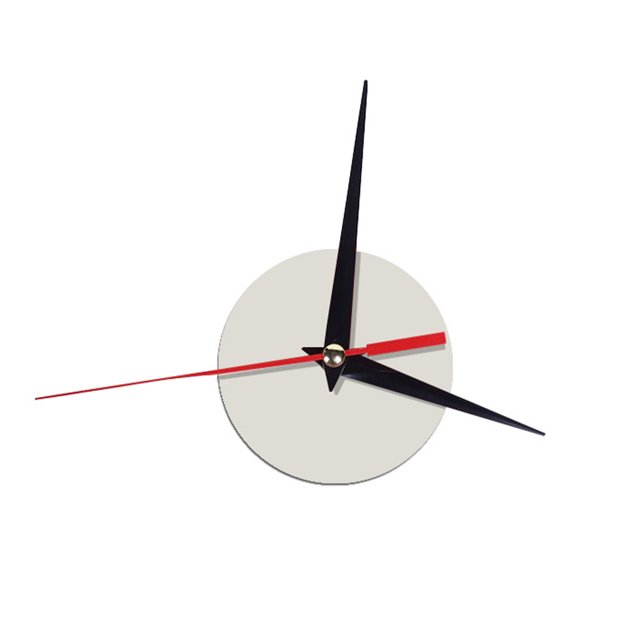 Injueey Mecanismo de reloj de pared DIY reemplazo modificado alimentado por ajustable analógico funcionamiento silencioso mecanismos Decoración del hogar Plata Pequeño