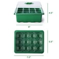 thumbnail image 7 of House Day 12 Cell Seed Starter Trays with Humidity Dome & Base, Plant Germination Kit (10 Pack), 7 of 7